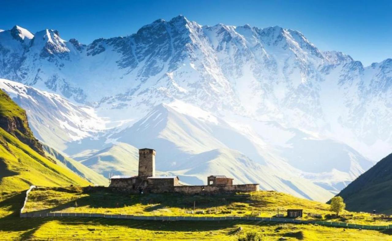 Baia Hotel Ushguli Bagian luar foto