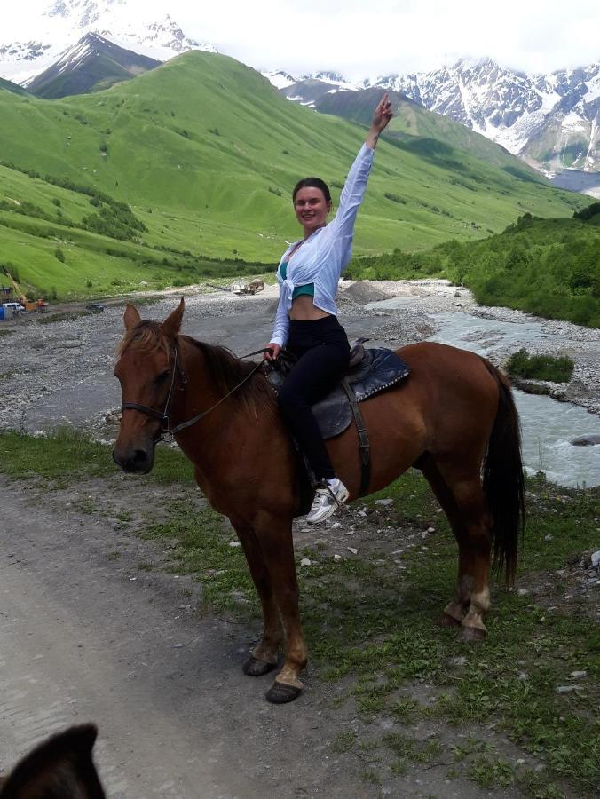 Baia Hotel Ushguli Bagian luar foto